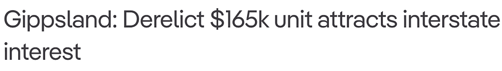 澳两居室破屋$16.5万挂牌！地砖开裂墙壁受损，却吸引大量买家青睐（组图） - 1