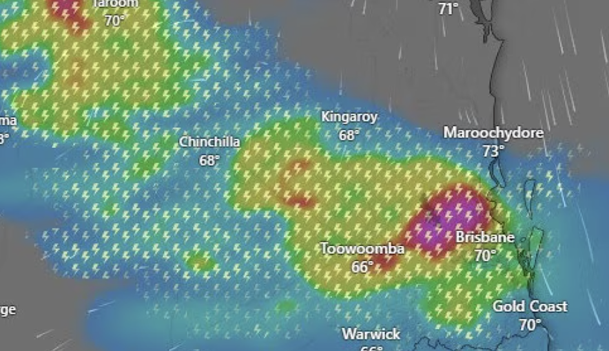 东海岸拉响极端天气警报！巨型冰雹雨带横扫昆州新州，数万用户断电（组图） - 7