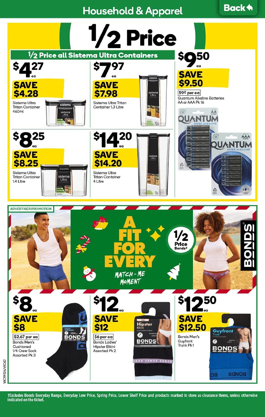 本周最新!澳洲各大超商折扣清单出炉,全品类好物触达历史低价!Woolworths、Coles、Aldi、UMall…(组图) - 42