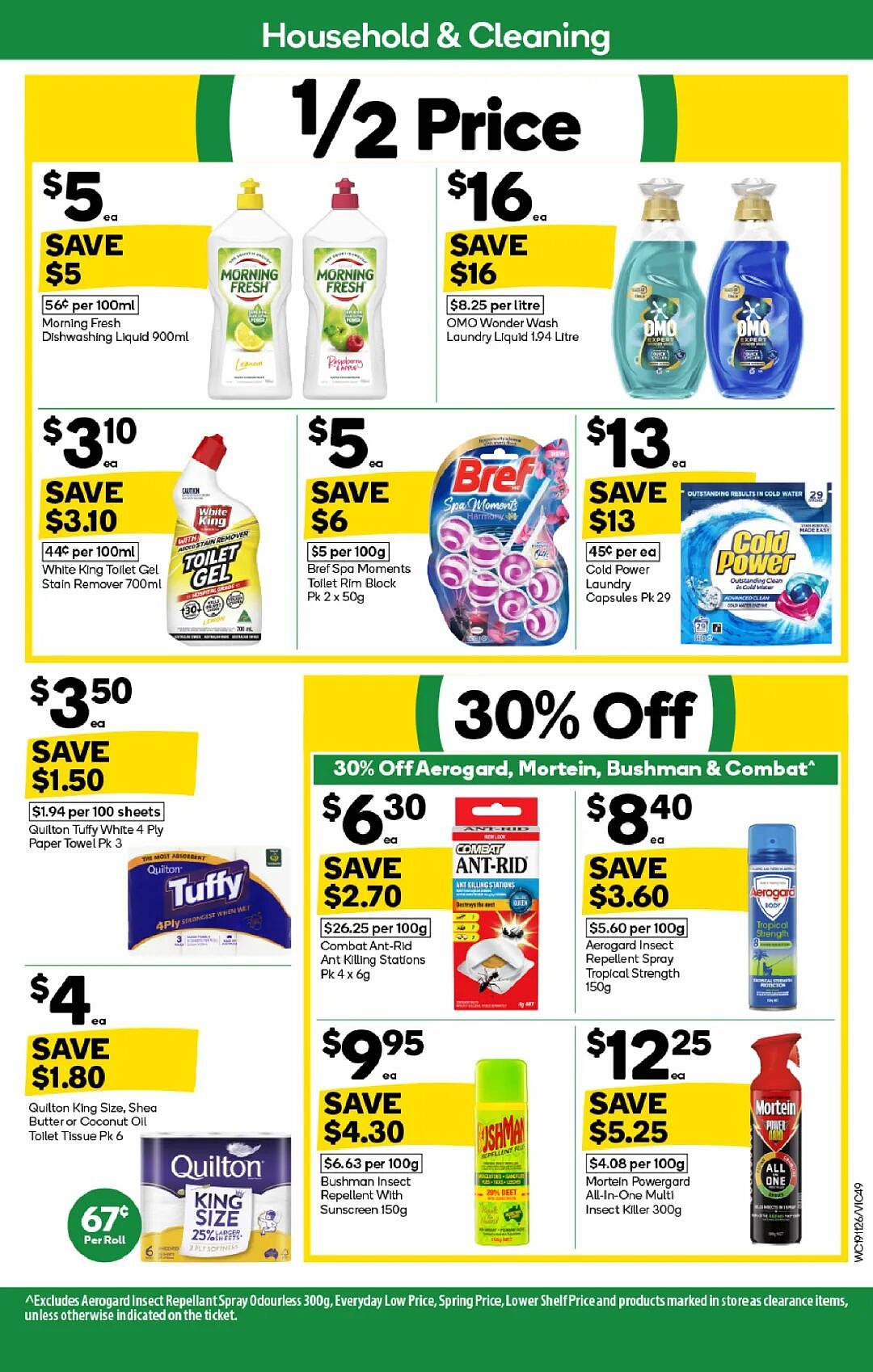 本周最新!澳洲各大超商折扣清单出炉,全品类好物触达历史低价!Woolworths、Coles、Aldi、UMall…(组图) - 49