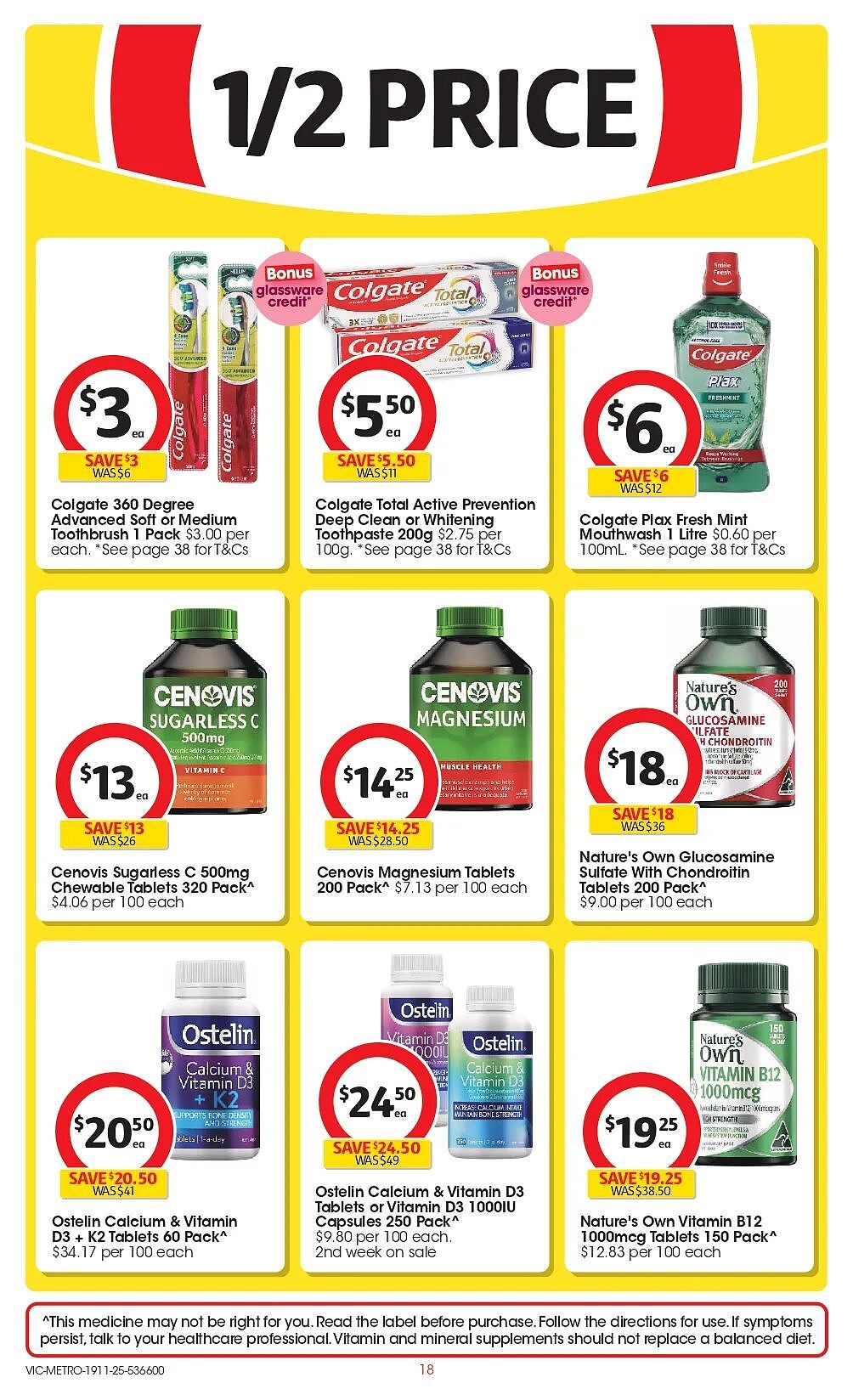 本周最新!澳洲各大超商折扣清单出炉,全品类好物触达历史低价!Woolworths、Coles、Aldi、UMall…(组图) - 76