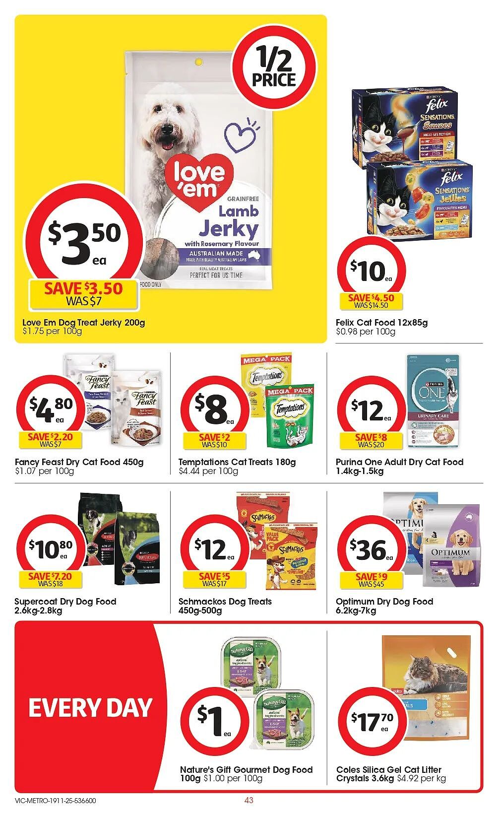 本周最新!澳洲各大超商折扣清单出炉,全品类好物触达历史低价!Woolworths、Coles、Aldi、UMall…(组图) - 101
