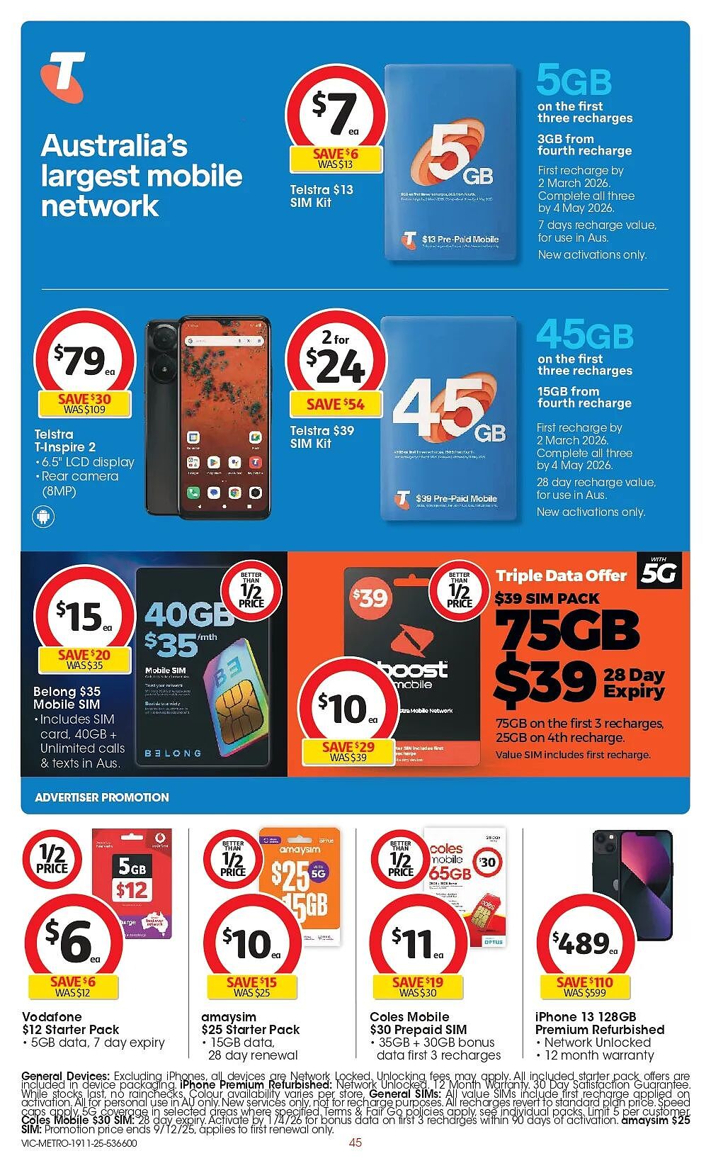 本周最新!澳洲各大超商折扣清单出炉,全品类好物触达历史低价!Woolworths、Coles、Aldi、UMall…(组图) - 103