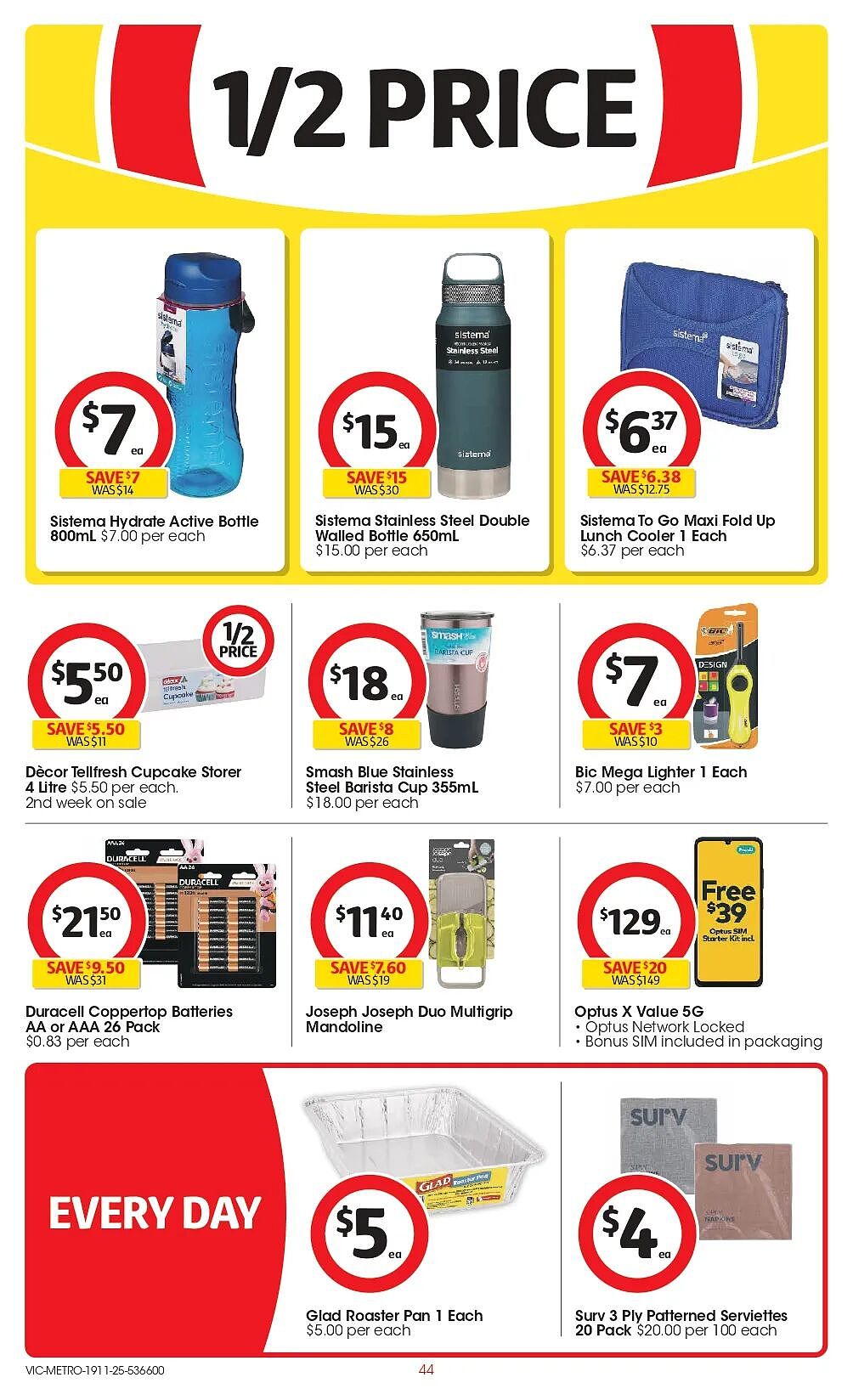 本周最新!澳洲各大超商折扣清单出炉,全品类好物触达历史低价!Woolworths、Coles、Aldi、UMall…(组图) - 102