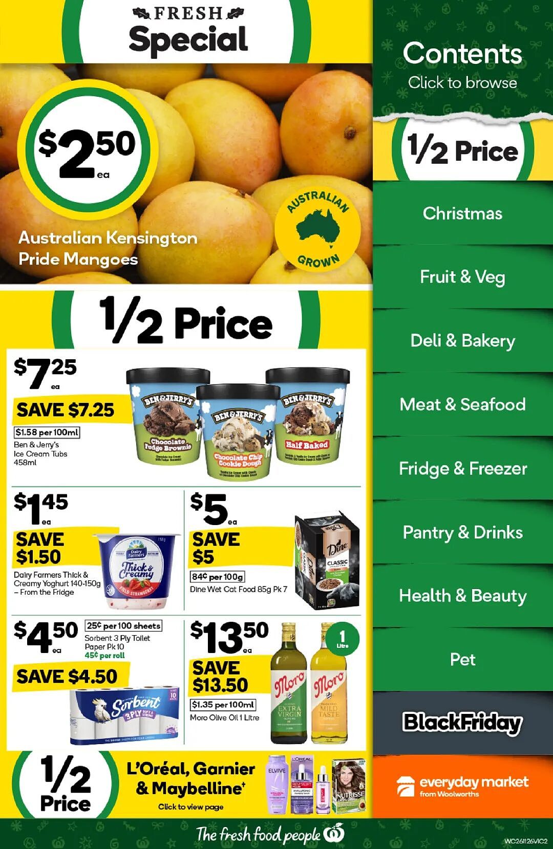本周最新!澳洲各大超商折扣清单出炉,全品类好物触达历史低价!Woolworths、Coles、Aldi、UMall…(组图) - 2