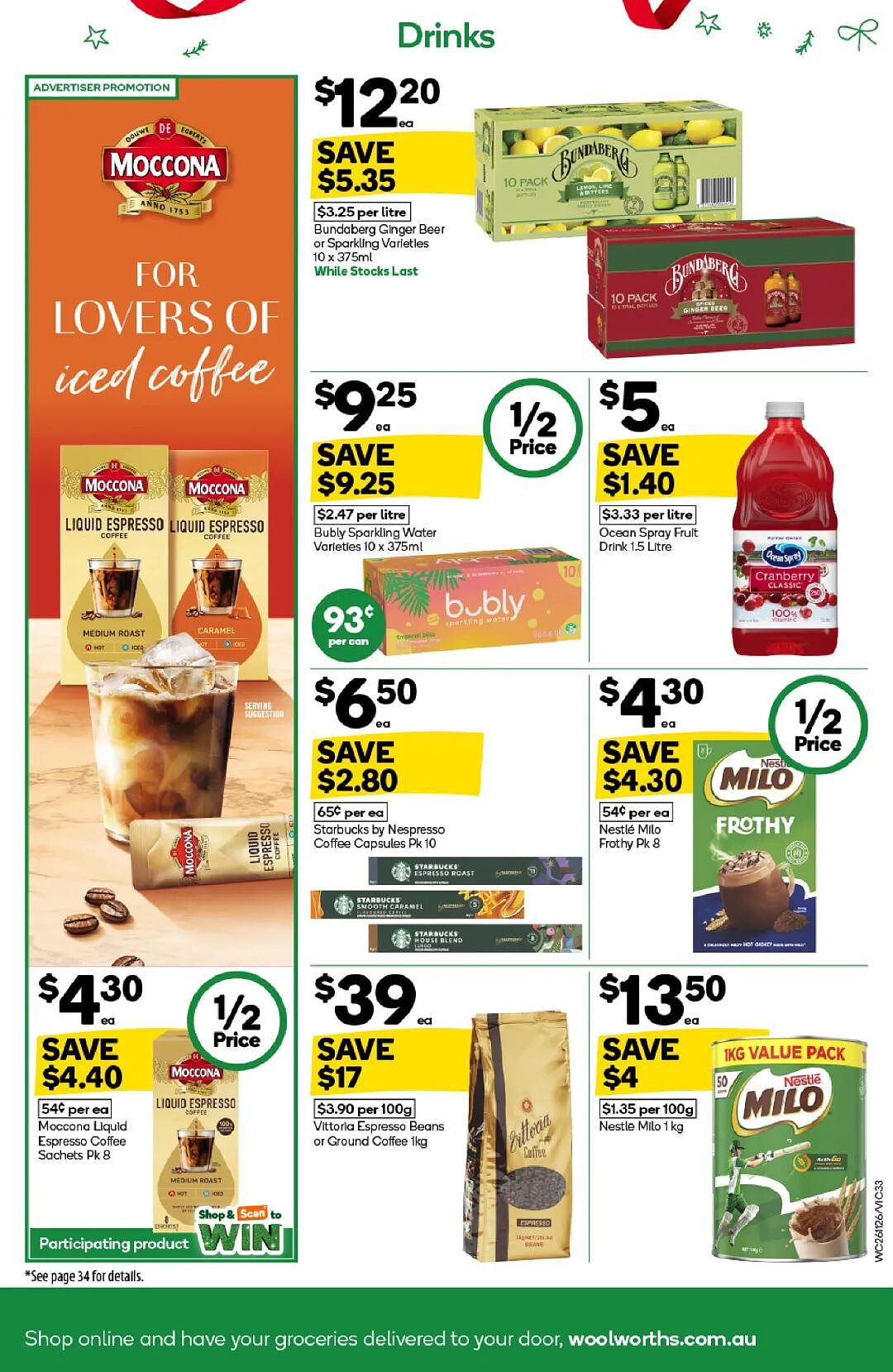 本周最新!澳洲各大超商折扣清单出炉,全品类好物触达历史低价!Woolworths、Coles、Aldi、UMall…(组图) - 33