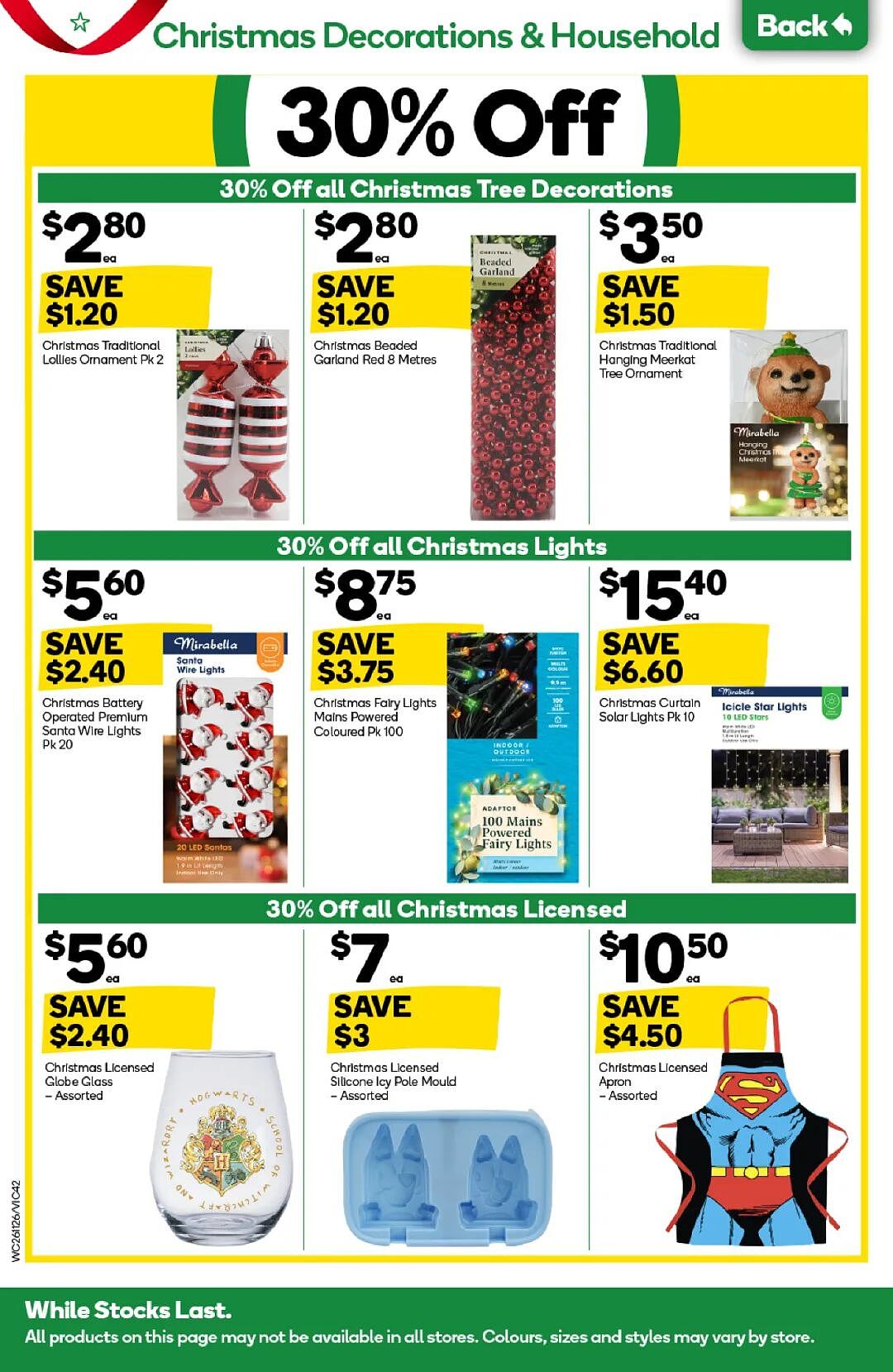 本周最新!澳洲各大超商折扣清单出炉,全品类好物触达历史低价!Woolworths、Coles、Aldi、UMall…(组图) - 42