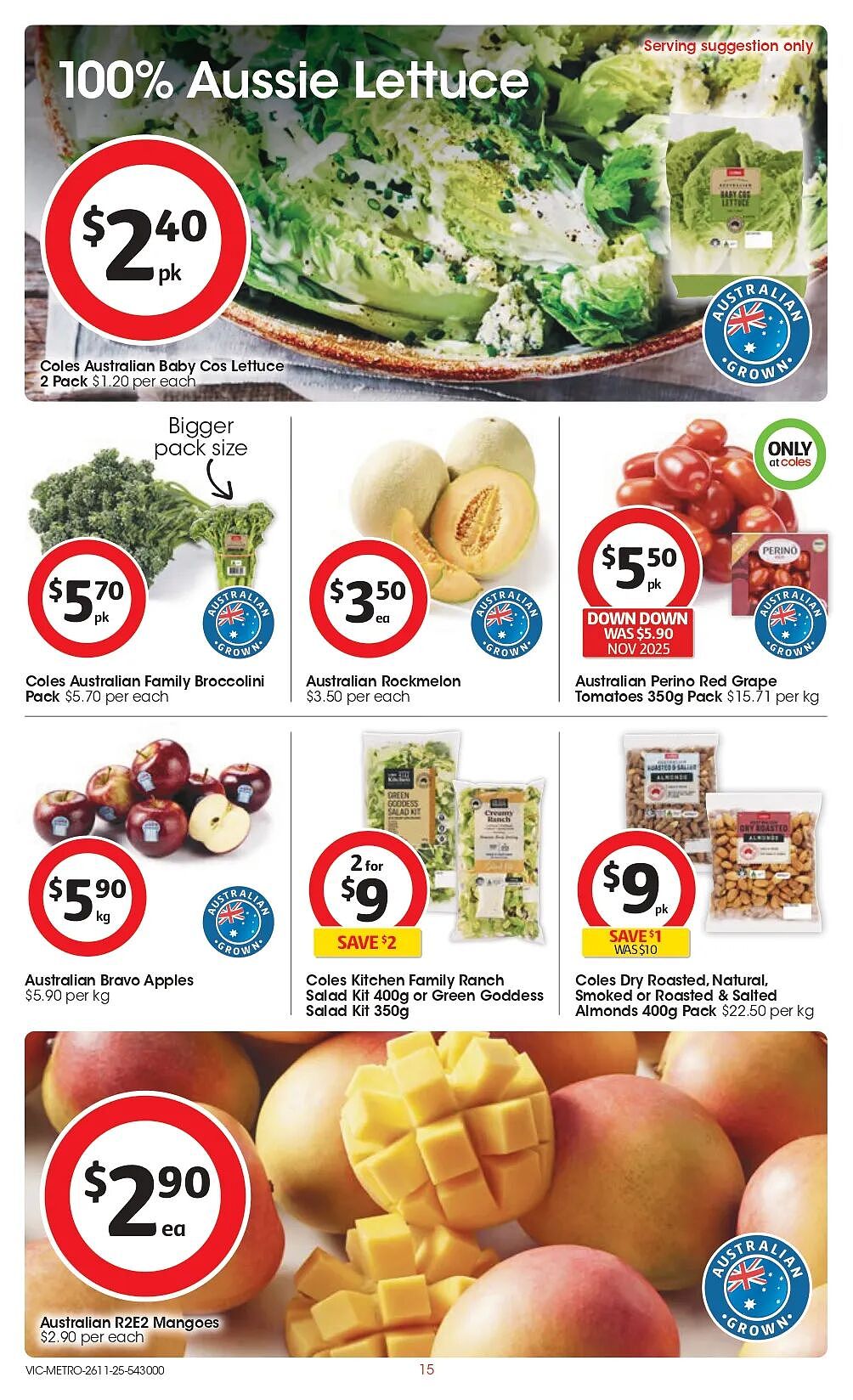 本周最新!澳洲各大超商折扣清单出炉,全品类好物触达历史低价!Woolworths、Coles、Aldi、UMall…(组图) - 67