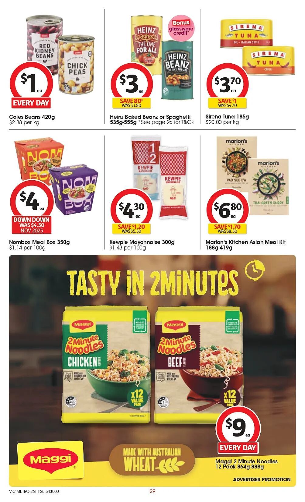 本周最新!澳洲各大超商折扣清单出炉,全品类好物触达历史低价!Woolworths、Coles、Aldi、UMall…(组图) - 81