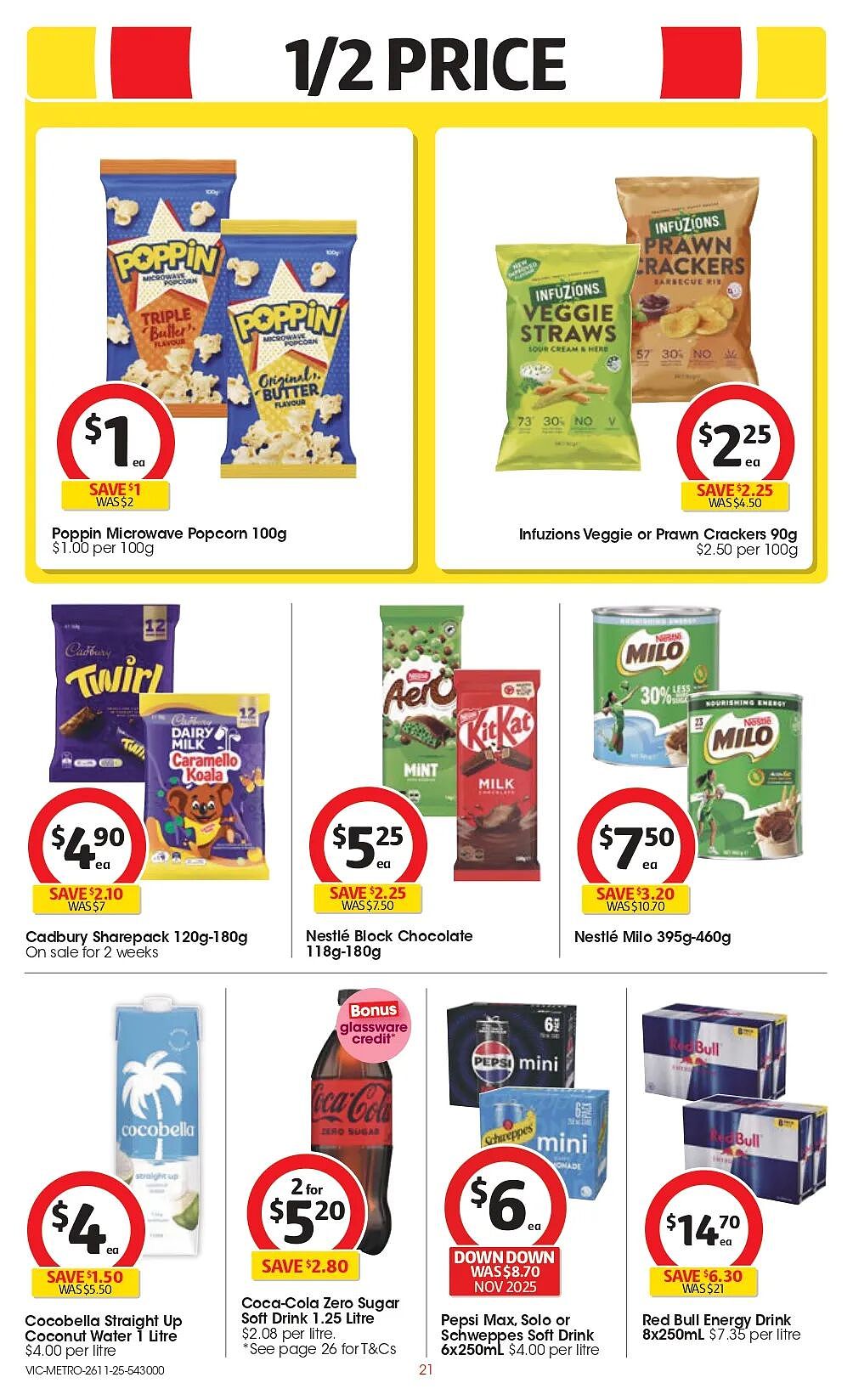 本周最新!澳洲各大超商折扣清单出炉,全品类好物触达历史低价!Woolworths、Coles、Aldi、UMall…(组图) - 73