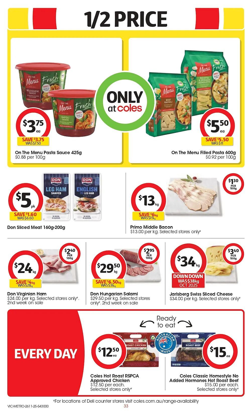 本周最新!澳洲各大超商折扣清单出炉,全品类好物触达历史低价!Woolworths、Coles、Aldi、UMall…(组图) - 85