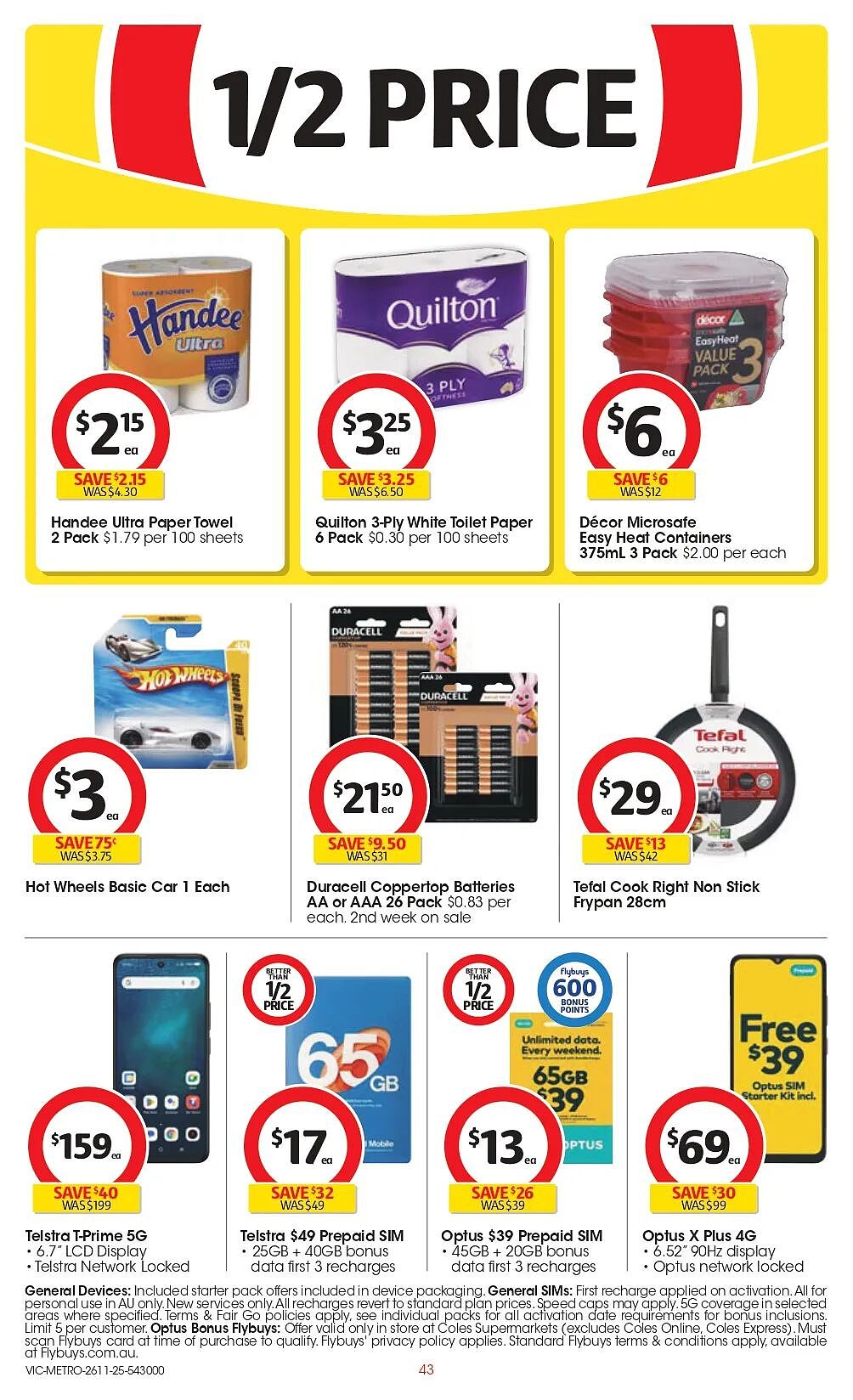 本周最新!澳洲各大超商折扣清单出炉,全品类好物触达历史低价!Woolworths、Coles、Aldi、UMall…(组图) - 95