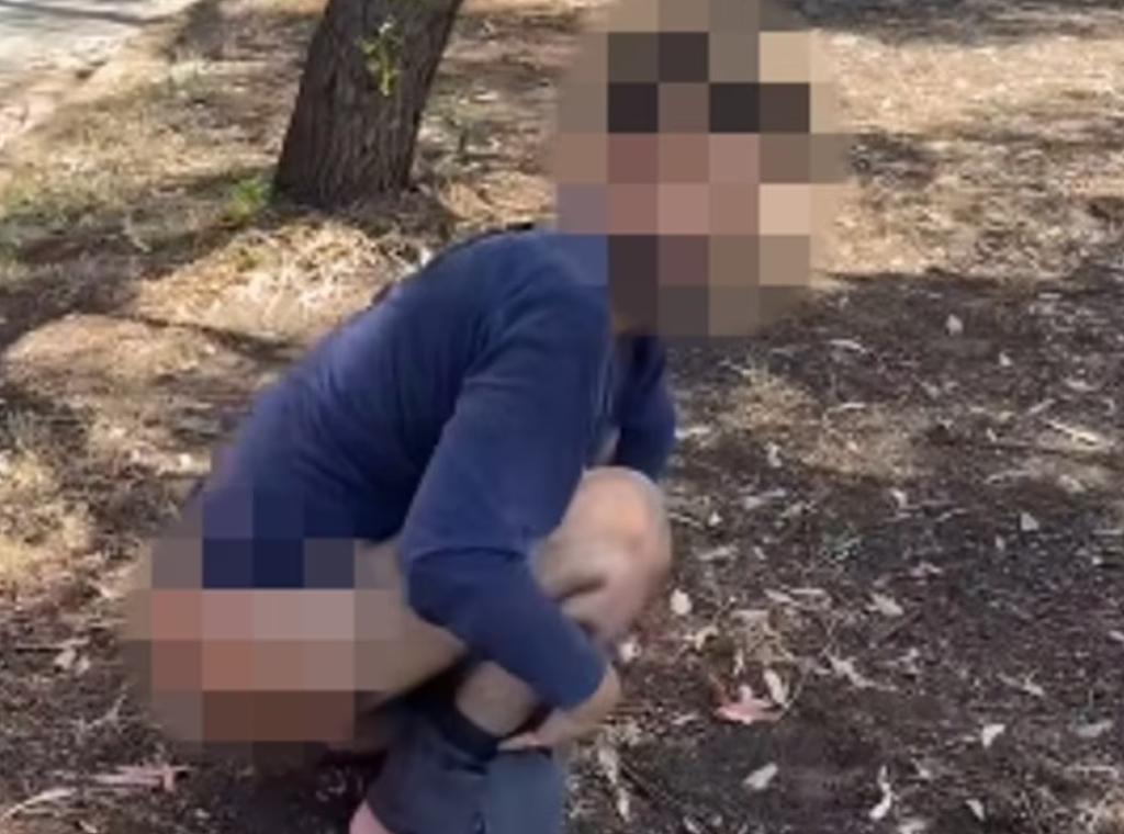 澳男街头当众脱裤小便被拍!视频网上疯传,目击者:怪人(图) - 2