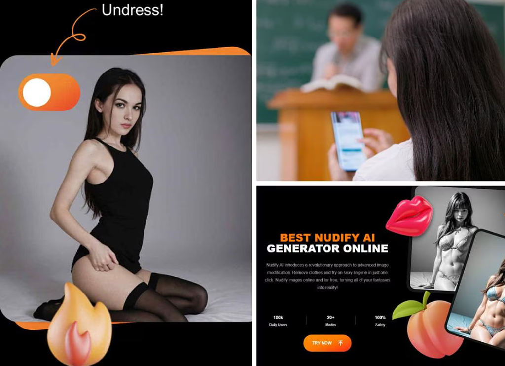 女生“裸照”疯传,澳洲“封杀”3大AI脱衣网站!月访问量高达10万次(组图) - 2