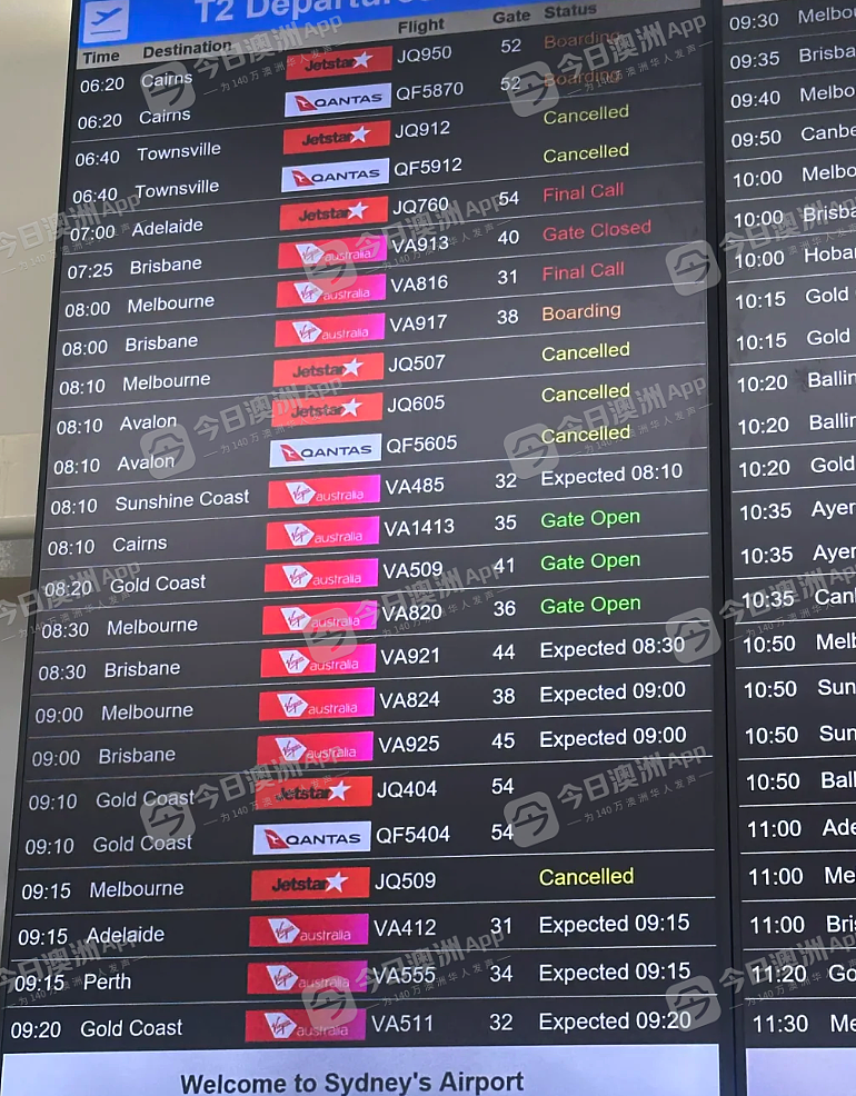 “真的破防了!”A320软件故障,全澳数十趟Jetstar航班紧急停飞,大批华人机场崩溃滞留(组图) - 1