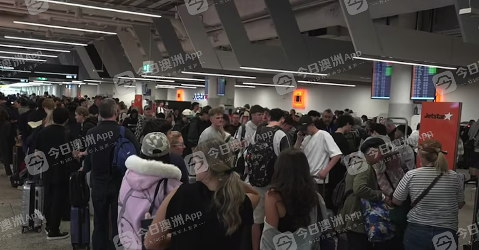 “真的破防了!”A320软件故障,全澳数十趟Jetstar航班紧急停飞,大批华人机场崩溃滞留(组图) - 4