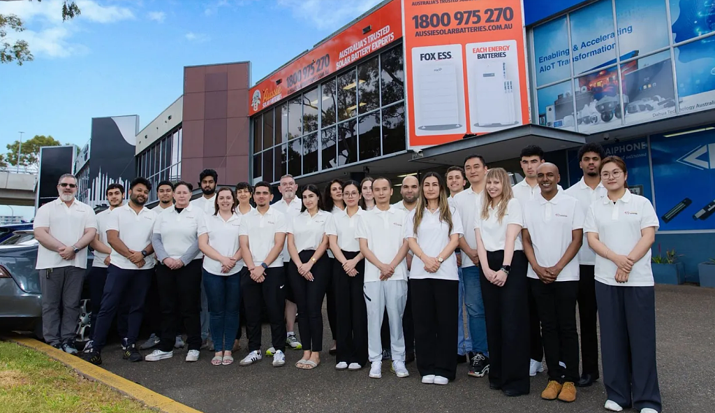 Aussie Solar Batteries Group荣登2025年11月澳洲储能电池零售安装第一：行业新龙头强势崛起 - 2