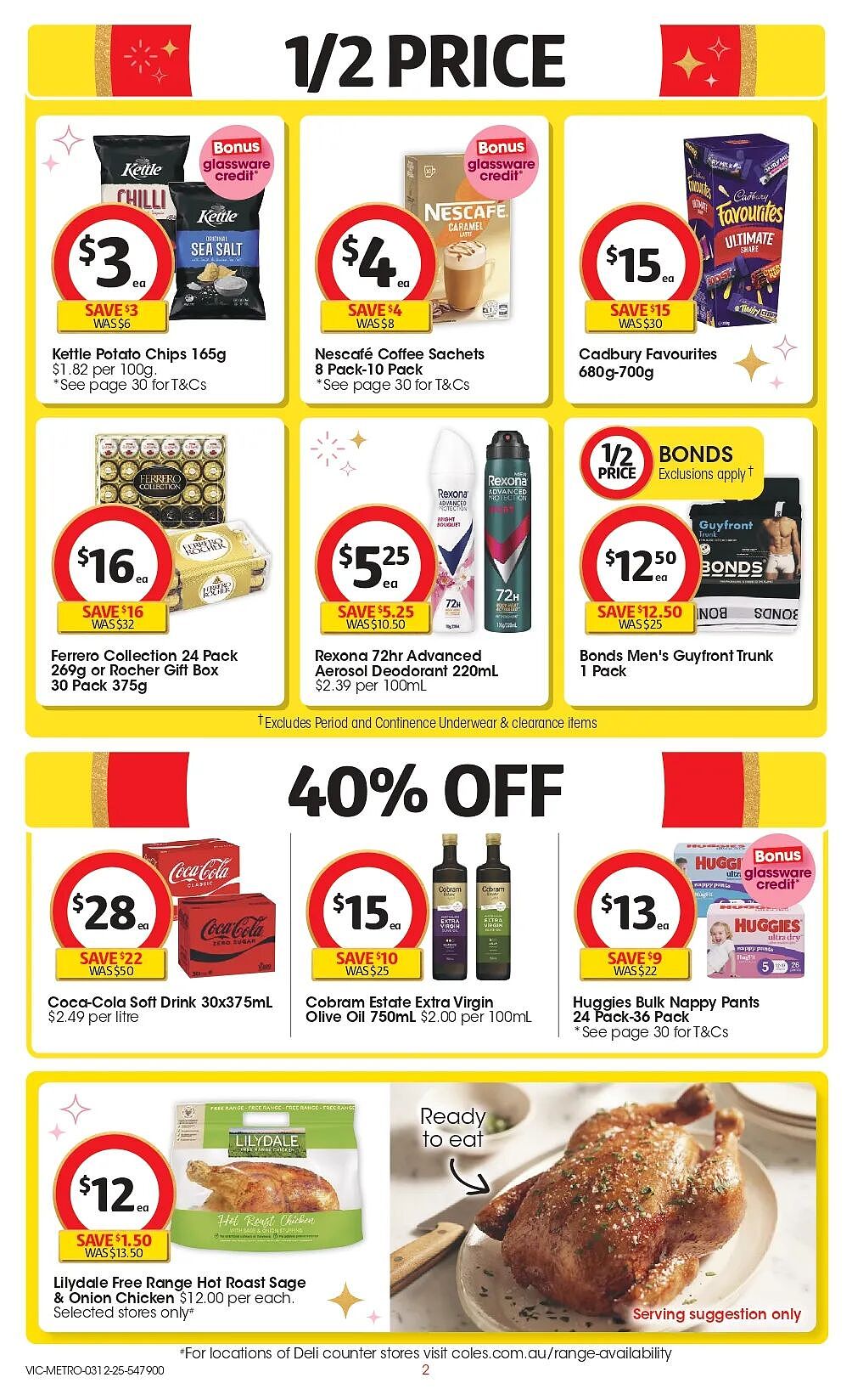 本周最新!澳洲各大超商折扣清单出炉,全品类好物触达历史低价!Woolworths、Coles、Aldi、Umall...(组图) - 58
