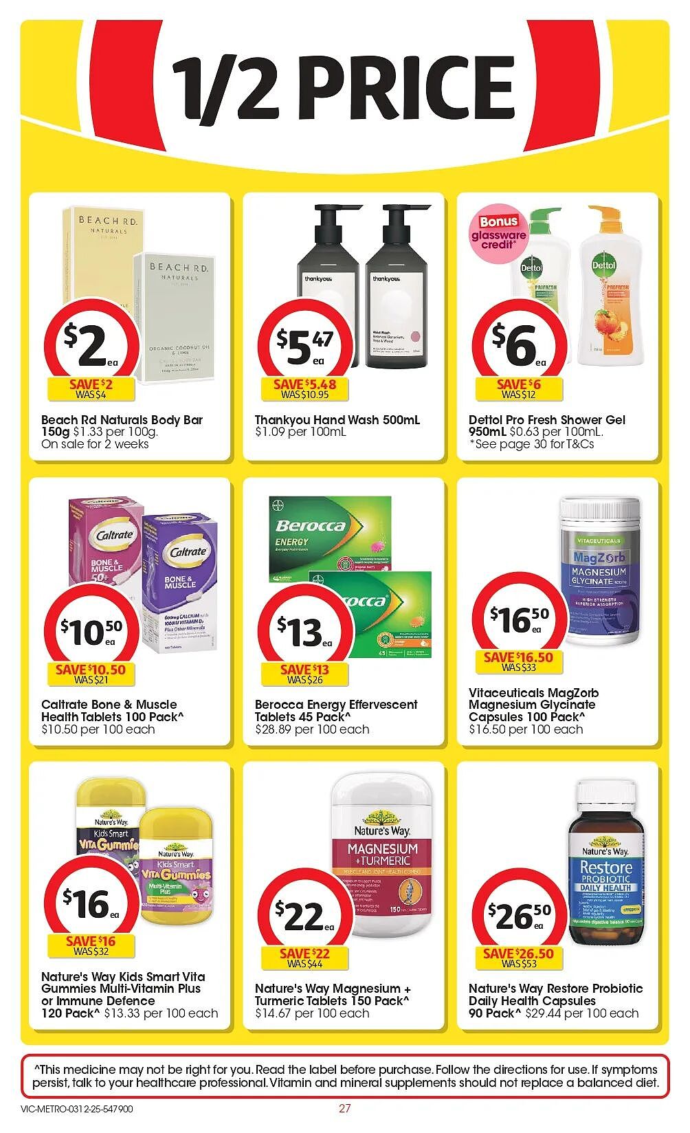 本周最新!澳洲各大超商折扣清单出炉,全品类好物触达历史低价!Woolworths、Coles、Aldi、Umall...(组图) - 83