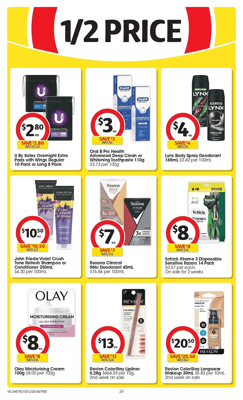 本周最新!澳洲各大超商折扣清单出炉,全品类好物触达历史低价!Woolworths、Coles、Aldi、Umall...(组图) - 82