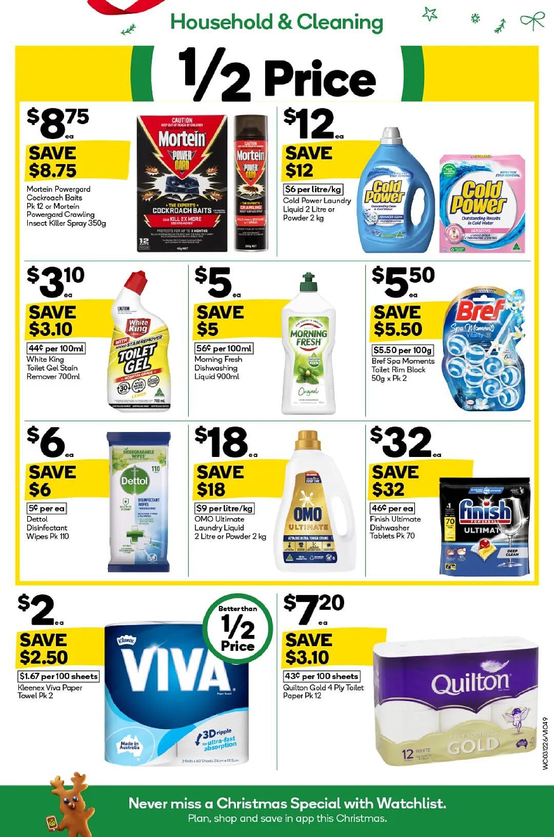 本周最新!澳洲各大超商折扣清单出炉,全品类好物触达历史低价!Woolworths、Coles、Aldi、Umall...(组图) - 49