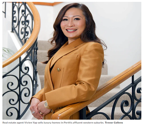 从白大褂到豪宅女王:珀斯金牌房产中介 Vivien Yap(组图) - 2