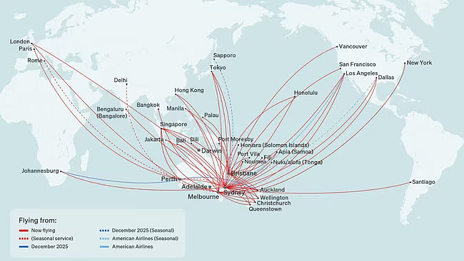 澳航又开通两条直飞航线！以后国际旅行更方便啦（组图） - 3