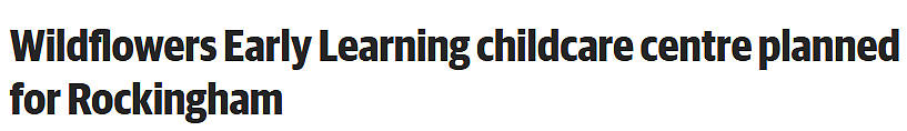 幼教资源再升级！珀斯南部拟建两层幼托中心（图） - 1