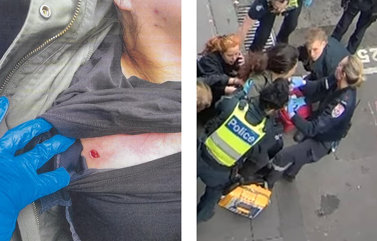 澳华女CBD街头被捅,伤人者申请3次后获保释!将住院治疗心理疾病(视频/组图) - 4