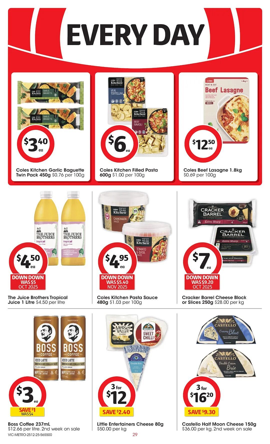 本周最新！澳洲各大超商特价商品一网打尽，大批好物骨折破半价！Coles、Aldi、Umall…（组图） - 29