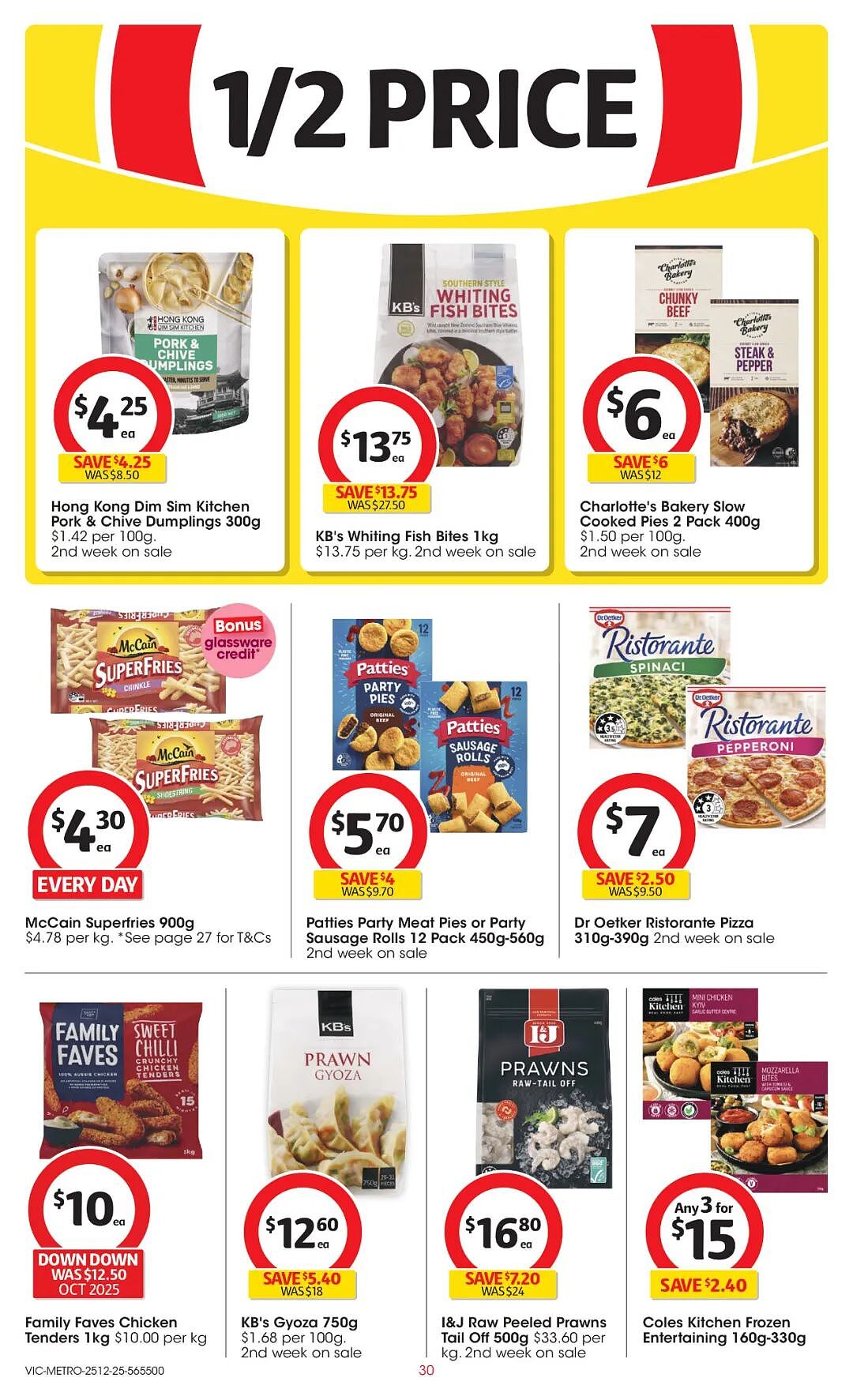 本周最新！澳洲各大超商特价商品一网打尽，大批好物骨折破半价！Coles、Aldi、Umall…（组图） - 30