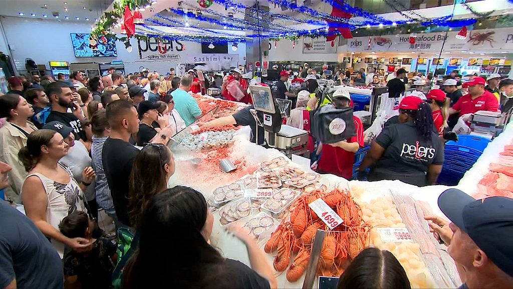 圣诞前夕，澳洲多地迎来人从众！70万人挤爆Chadstone，机场旅客破千万，悉尼鱼市太火爆（组图） - 3