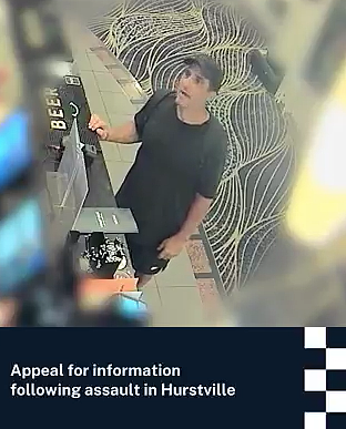 Hurstville发生袭击事件!男子遭陌生人袭击,警方公布监控急寻线索(视频/图) - 2