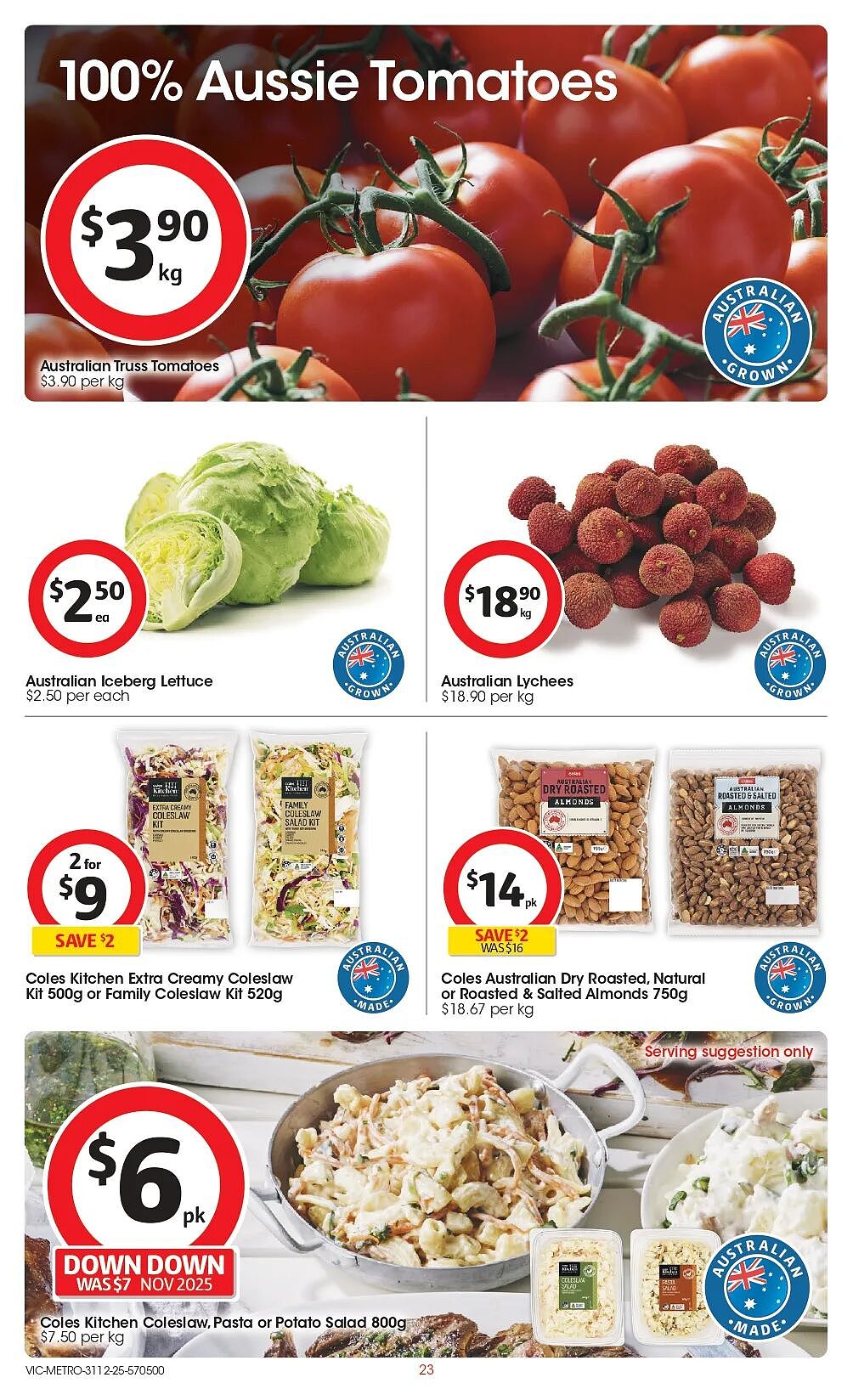 本周最新！澳洲各大超商特价商品一网打尽，大批好物骨折破半价！Woolworths、Coles、Aldi、Umall…（组图） - 57