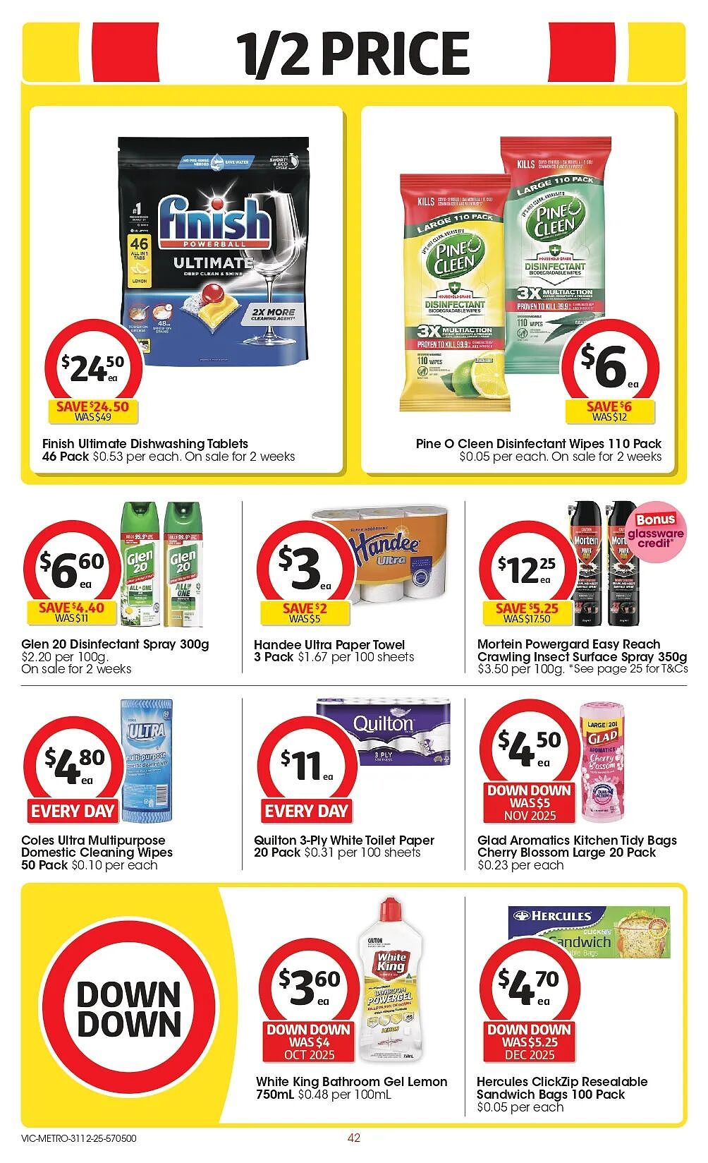 本周最新！澳洲各大超商特价商品一网打尽，大批好物骨折破半价！Woolworths、Coles、Aldi、Umall…（组图） - 76