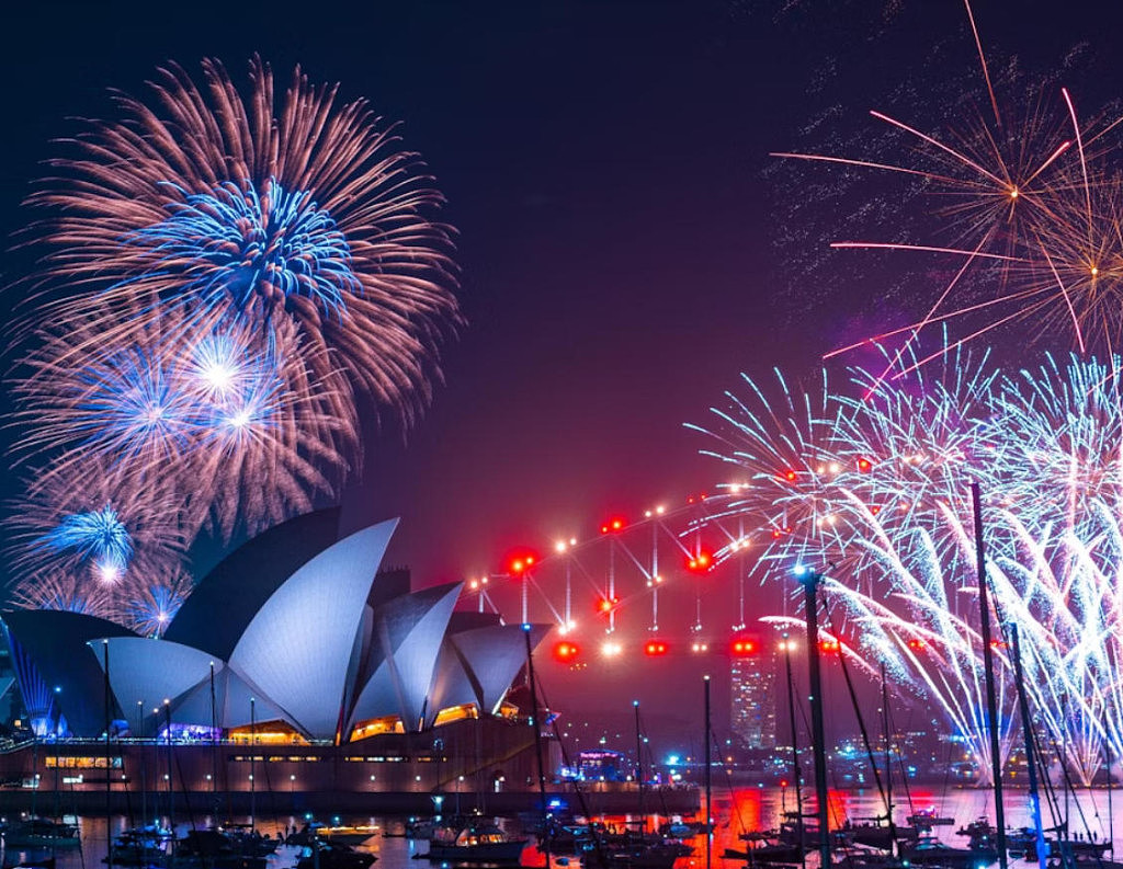 新年快乐！百万民众涌上悉尼街头狂欢，万枚烟花闪耀夜空（视频/组图） - 12