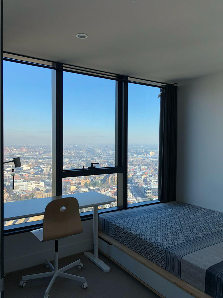 今日墨尔本Melbourne City 墨爾本市中心 Vision Apartment 副臥單間出租 Melbourne City 墨爾本市中心 Vision Apartment 副臥單間出租