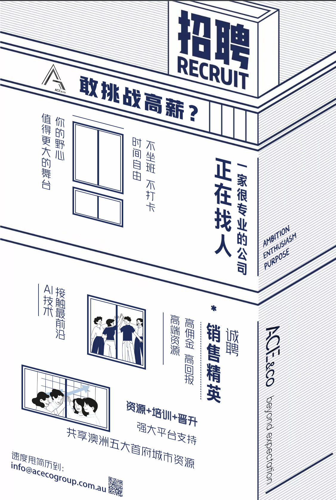 今日悉尼悉尼CBD招聘 悉尼CBD招聘