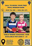  乒乓球孩子成人训练  球技交流  Cheltenham girls high school NORWEST TABLE TENNIS CLUB