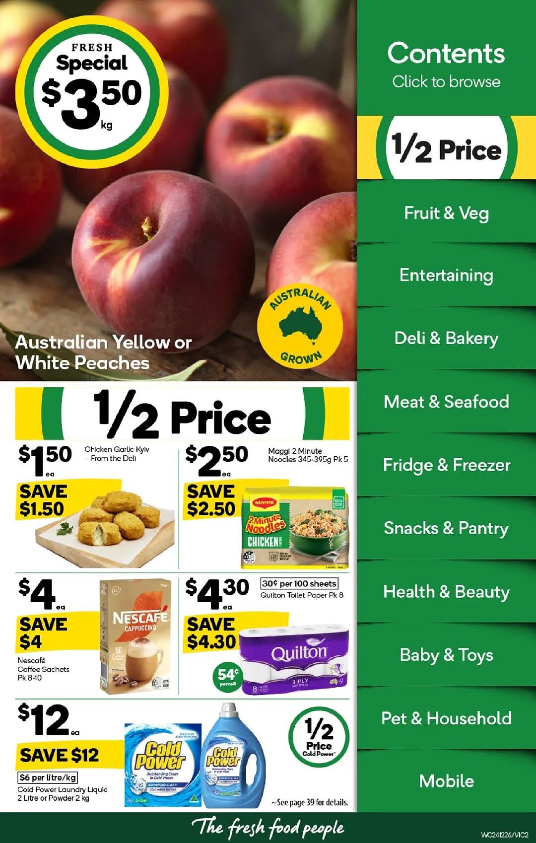 本周最新！澳洲各大超商特价商品一网打尽，大批好物骨折破半价！Woolworths、Coles、Aldi、UMall…（组图） - 2