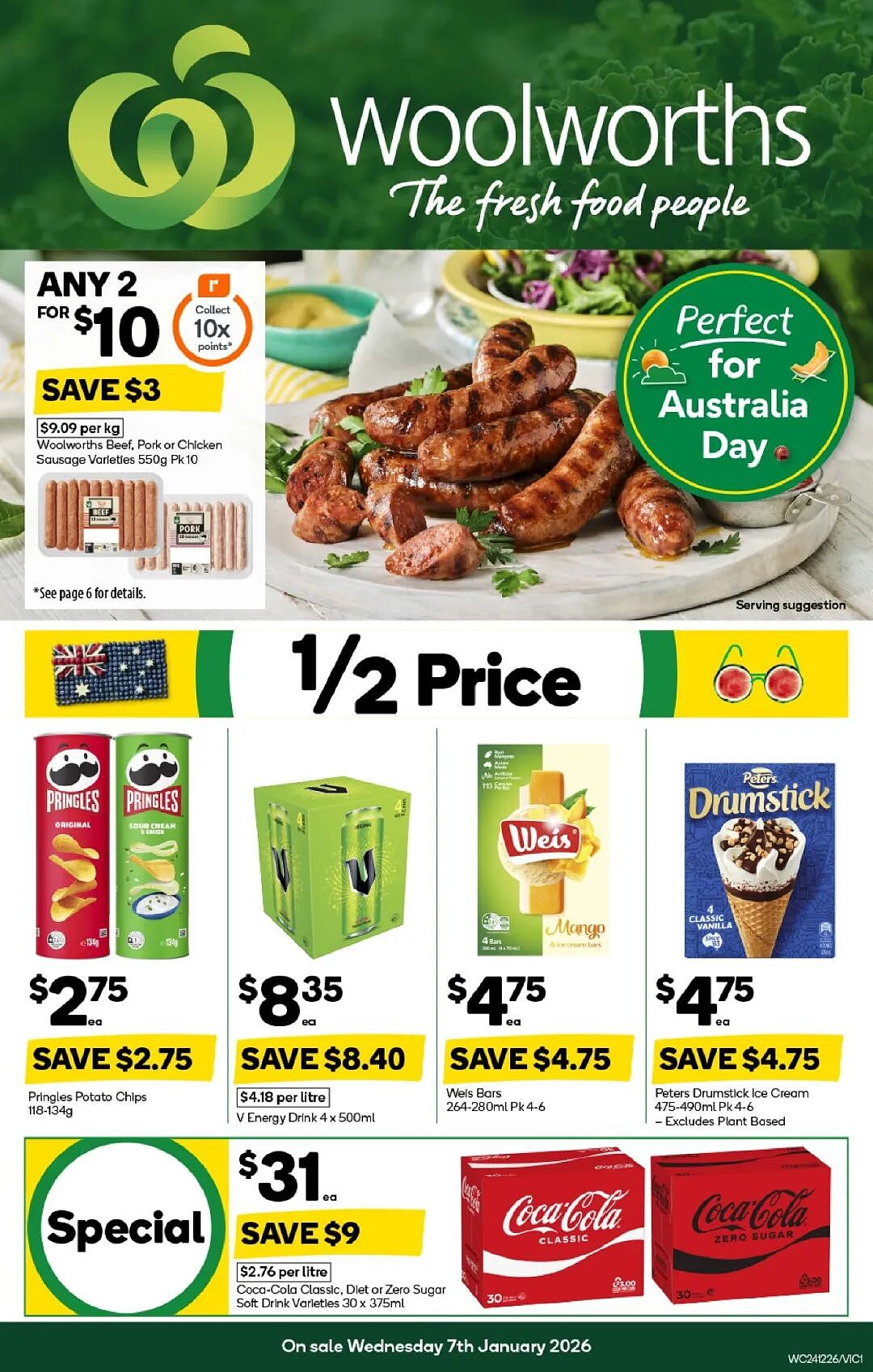 本周最新！澳洲各大超商特价商品一网打尽，大批好物骨折破半价！Woolworths、Coles、Aldi、UMall…（组图） - 1