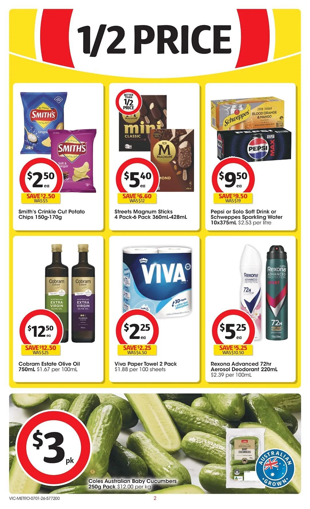 本周最新！澳洲各大超商特价商品一网打尽，大批好物骨折破半价！Woolworths、Coles、Aldi、UMall…（组图） - 44