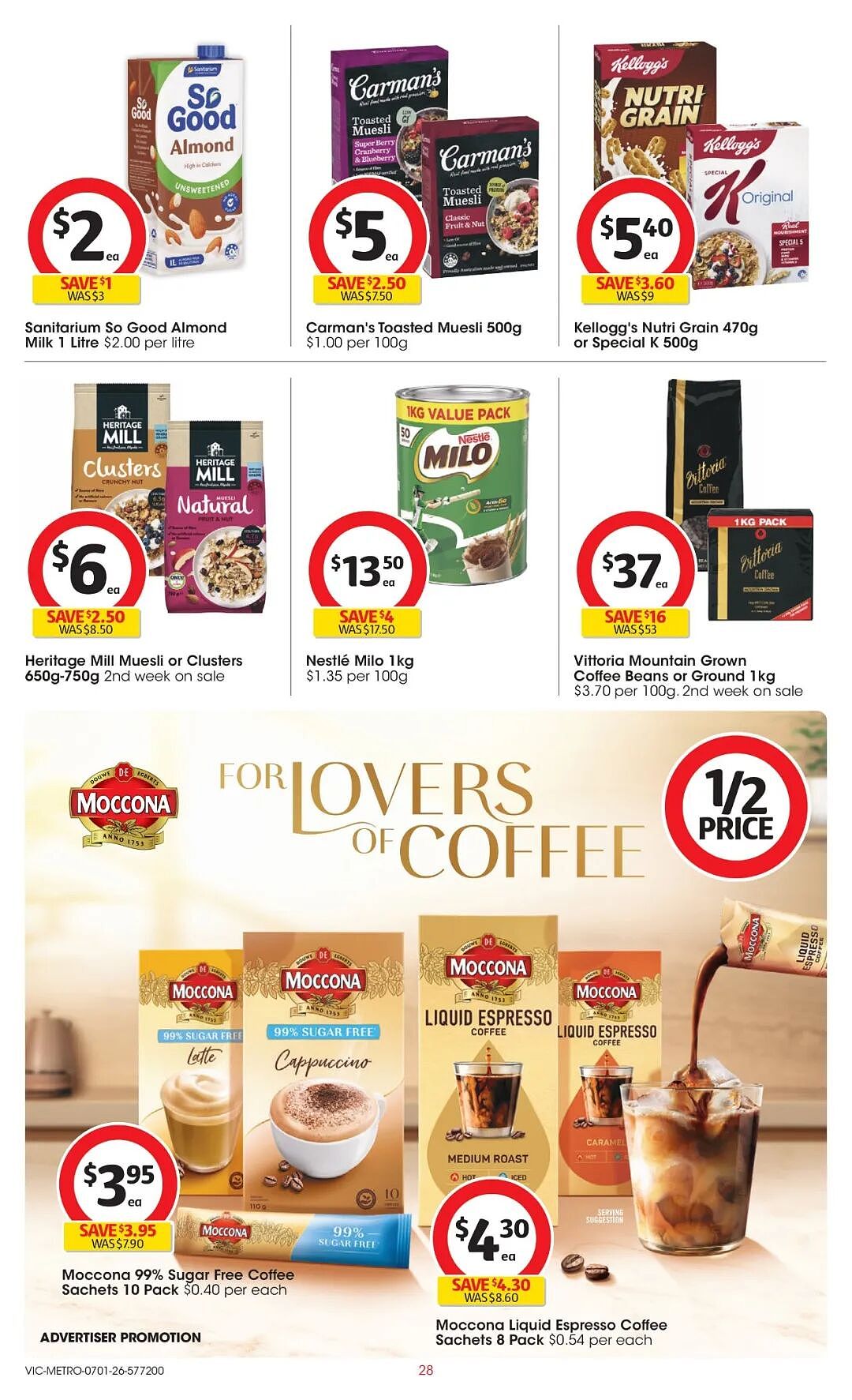 本周最新！澳洲各大超商特价商品一网打尽，大批好物骨折破半价！Woolworths、Coles、Aldi、UMall…（组图） - 70