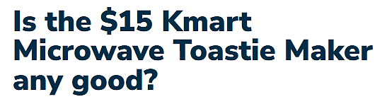 Kmart仅售$15的“厨房神器”值得买吗？看看专家怎么说！（组图） - 1
