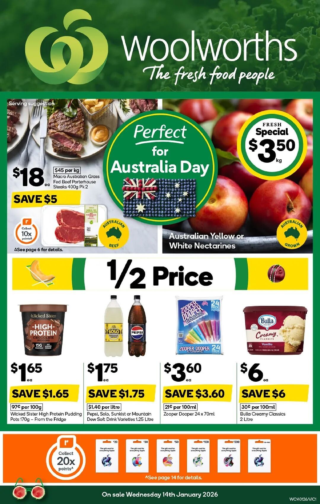 本周最新!澳洲各大超商特价商品一网打尽,大批好物骨折破半价!Woolworths、Coles、Aldi、Umall…(组图) - 1