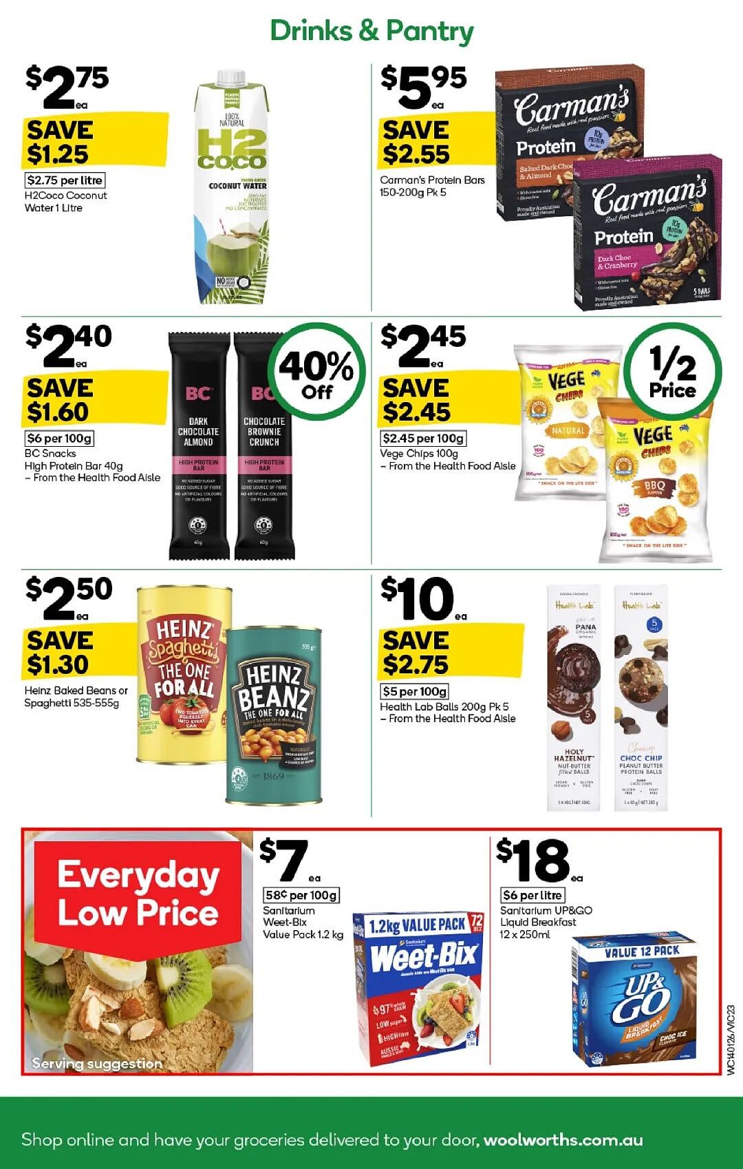 本周最新!澳洲各大超商特价商品一网打尽,大批好物骨折破半价!Woolworths、Coles、Aldi、Umall…(组图) - 23