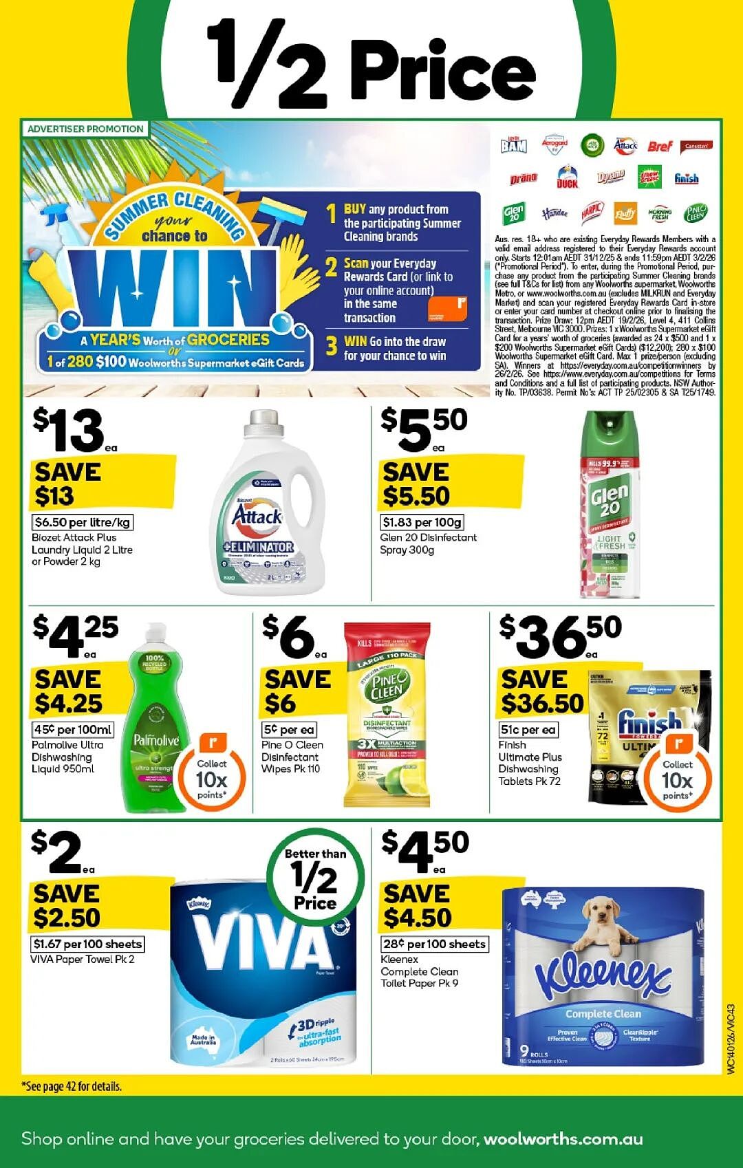 本周最新!澳洲各大超商特价商品一网打尽,大批好物骨折破半价!Woolworths、Coles、Aldi、Umall…(组图) - 43