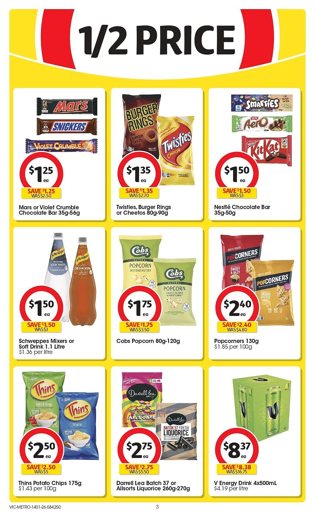 本周最新!澳洲各大超商特价商品一网打尽,大批好物骨折破半价!Woolworths、Coles、Aldi、Umall…(组图) - 53