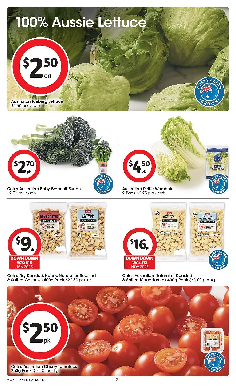本周最新!澳洲各大超商特价商品一网打尽,大批好物骨折破半价!Woolworths、Coles、Aldi、Umall…(组图) - 71