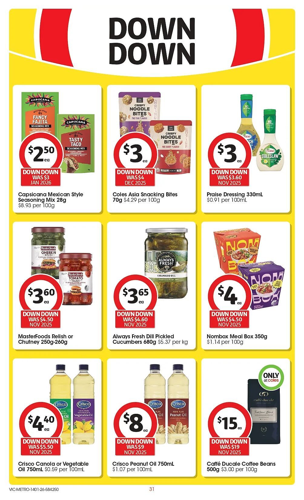 本周最新!澳洲各大超商特价商品一网打尽,大批好物骨折破半价!Woolworths、Coles、Aldi、Umall…(组图) - 81